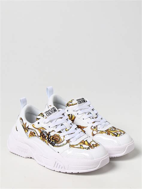 versace jeans couture lace-up leather sneakers|Versace Jeans Couture sneakers alte.